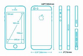 Image result for iPhone SE Size Inches