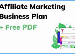 Image result for Affiliate Marketing Business Plan PDF