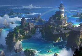 Image result for Island City Concept Art