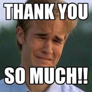 Image result for Thank You so Much Crying Meme
