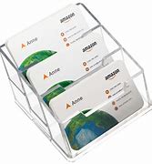Image result for Acrylic Business Card Holder