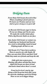 Image result for Girl Scout Bridging Poem
