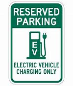 Image result for No EV Charging Sign