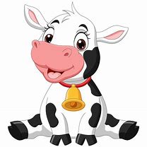 Image result for Cute Cartoon Baby Cow