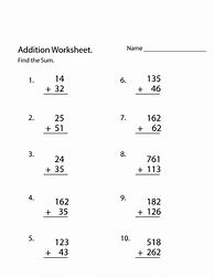 Image result for 3rd Grade Math Worksheets