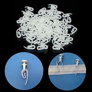 Image result for Plastic Curtain Ring Clips