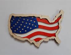 Image result for American Flag Laser-Cut File