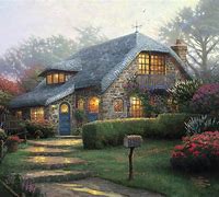 Image result for Cottage Painting