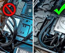 Image result for Cable Management Setup PC