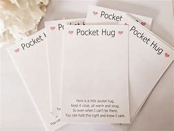 Image result for Pocket Hug Card Template Free Printable