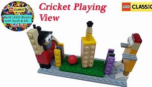 Image result for LEGO Cricket Set