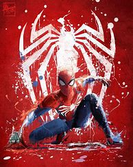 Image result for Marvel Black Spiderman Poster