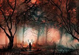 Image result for Mystical Dark Forest