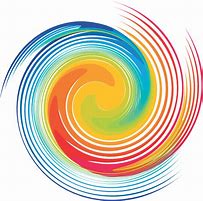 Image result for Rainbow Swirl Pattern