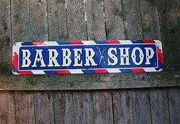 Image result for Barber Shop Sign