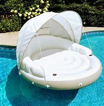 Image result for Adult Pool Float with Canopy