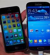 Image result for Samsung Galaxy S4 vs iPhone 4