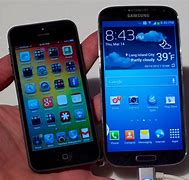 Image result for iPhone 5 Samsung Galaxy S4
