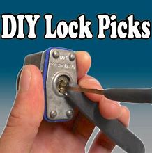 Image result for DIY Lock Pick Templates