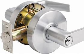 Image result for Lock with Key Outside Open with Handle Inside
