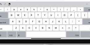 Image result for iPad Keyboard Letters Numbers