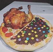 Image result for Cursed Pizza Image. Meme