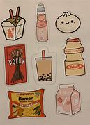 Image result for Aesthetic Food Stickers to Draw Cute