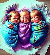 Image result for Cute Triplet Babies