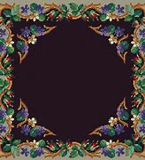Image result for Purple Flower Border Design