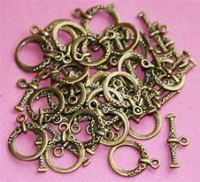 Image result for Brass Swirl Toggle Clasps