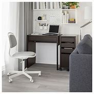 Image result for Office Setup with IKEA MICKE Desk Pictures