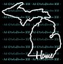 Image result for Michigan Mitten Car Decal