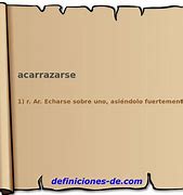 Image result for acarrazarse