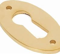 Image result for Key Escutcheon Plate Stainless Steel
