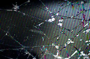 Image result for Image of a Cracked Screen