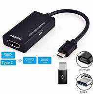 Image result for Mini HDMI to USB C Cable