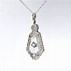 Image result for Estate Diamond Pendant