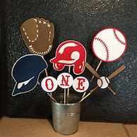 Image result for Baseball Party Centerpieces