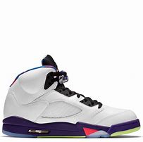 Image result for Jordan 5 White Purple