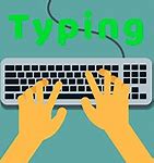 Image result for Hand Extended Typing