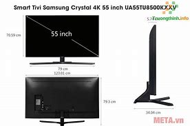 Image result for Kich Thuoc TV Samsung 55