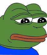 Image result for Sad Pepe Face