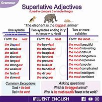 Image result for Superlative Form Examples