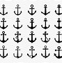 Image result for White Anchor Silhouette