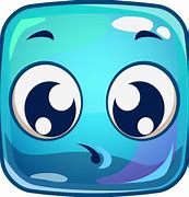 Image result for Blue Square with Smile Game Logo