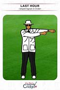 Image result for Cricket Umpire Signals