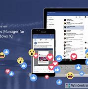 Image result for Facebook Page Manager for Computer