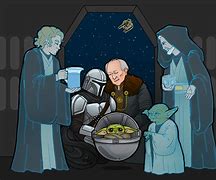 Image result for Jesus with Baby Yoda