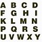 Image result for A to Z Alphabet Big Letters