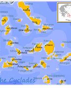 Image result for Cyclades Islands List